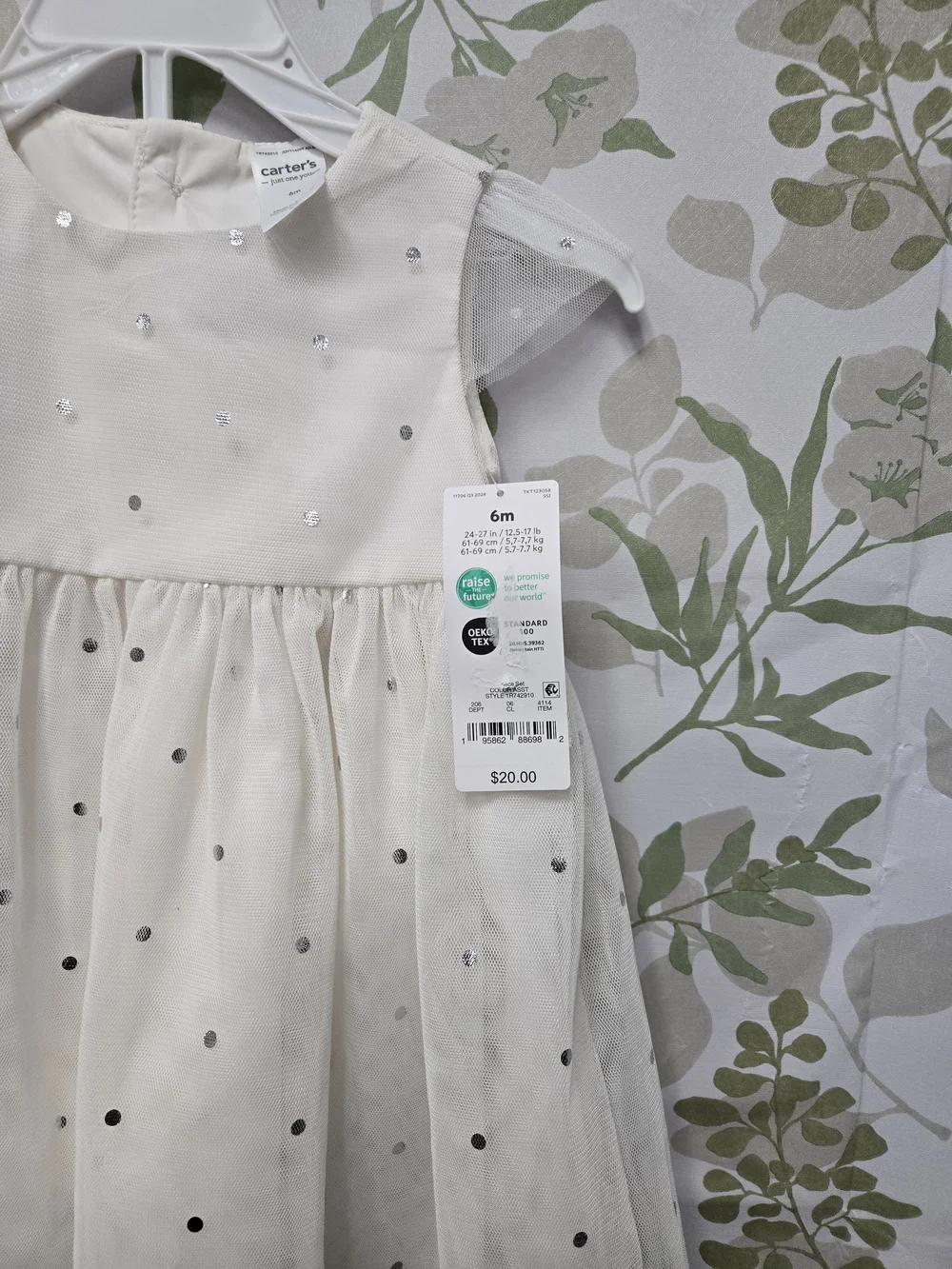 Carters charming ivory